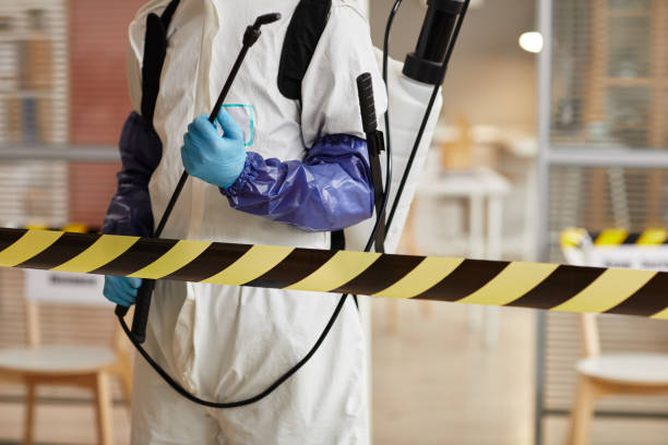 Professional Biohazard Cleanup technician working in Scipio, UT